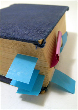 Book With Post Its