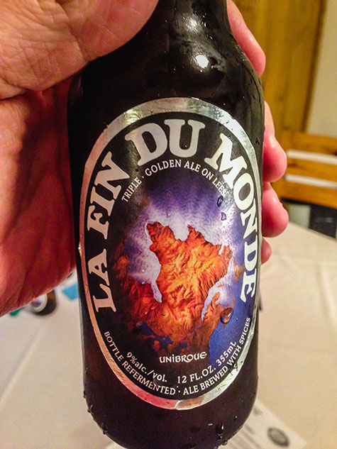 Bottle of La Fin du Monde