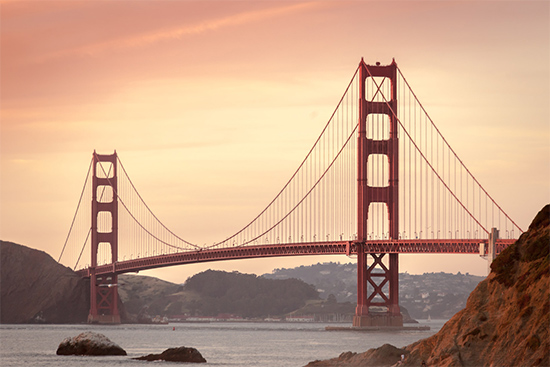 Golden Gate Bridge (Courtesy of unsplash.com)