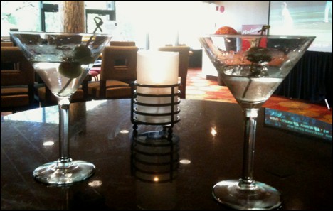 Two martinis.