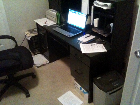 Christopher Gronlund's Desk