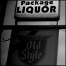 A sign outside a liquor store.
