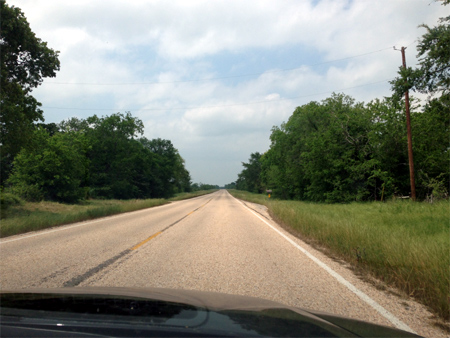 Back roads of Texas.