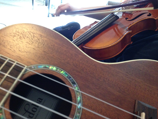 Ukulele and Fiddle Night