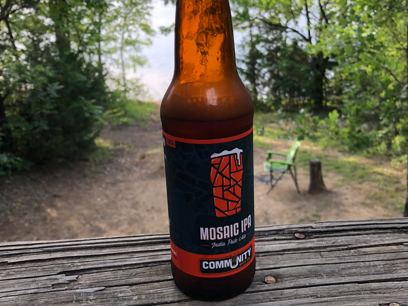 Community brewing Mosaic IPA.