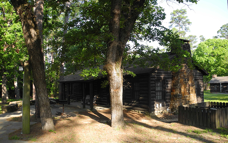 Cabin at Caddo Lake State Park