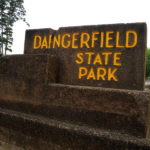 Daingerfield State Park sign