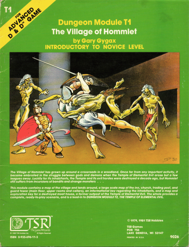 Dungeons and Dragons: The Village of Hommlet