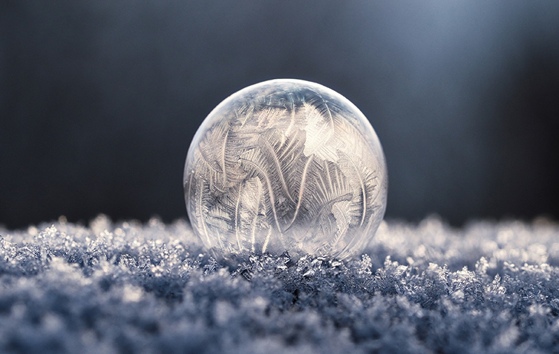 Ice bubble