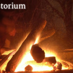 Campfire w/ Storium logo