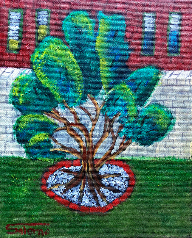 Tree painting by Robert (Bob) Salerno