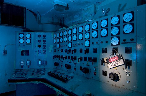 An old control panel.