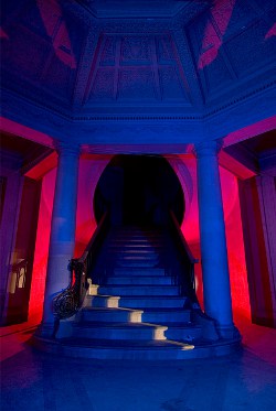 A grand old staircase.